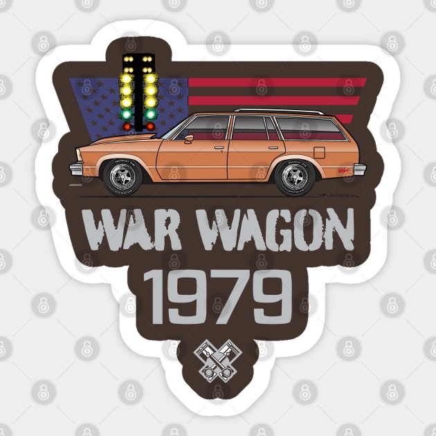 War Wagon Cooper Sticker by JRCustoms44